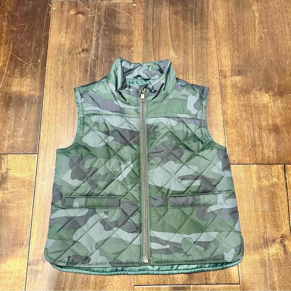 Crewcuts Camouflage Puffer Vest